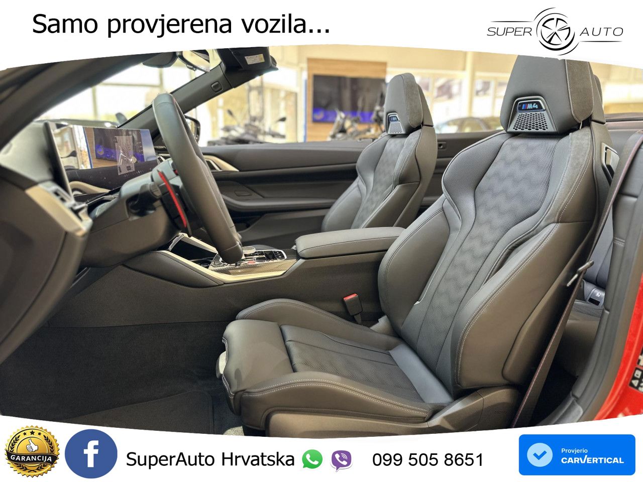 BMW M4 Convertible Competition 3.0 (530 KS) xDrive Steptronic LED+GR SJED+ACC
