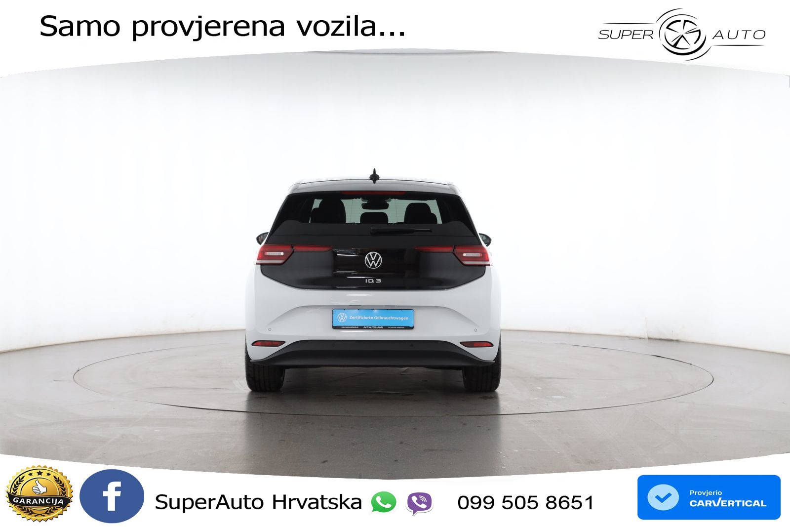 Volkswagen ID.3 Pro S 82 kWh (231 KS) LED+GR SJED+ACC