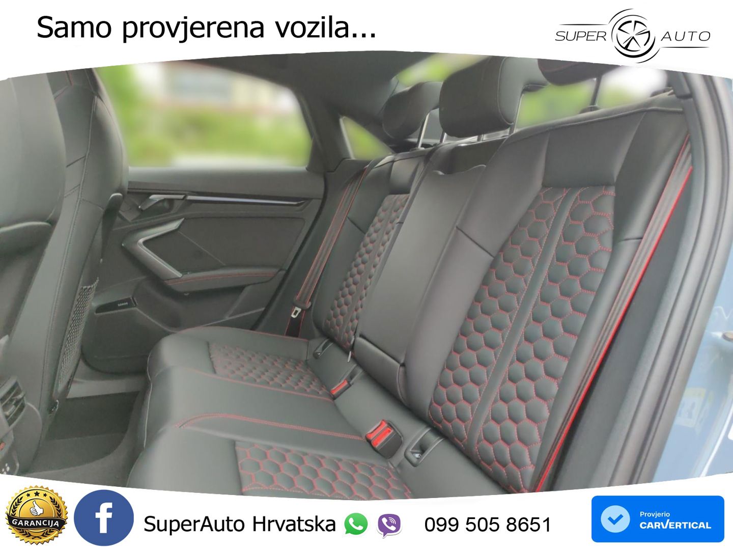 Audi RS3 Sedan 2.5 TFSI (400 KS) quattro S tronic LED+GR SJED+ACC