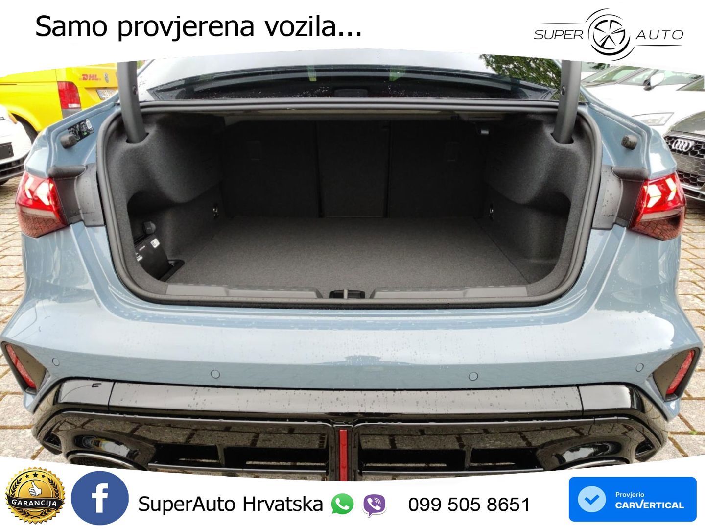 Audi RS3 Sedan 2.5 TFSI (400 KS) quattro S tronic LED+GR SJED+ACC