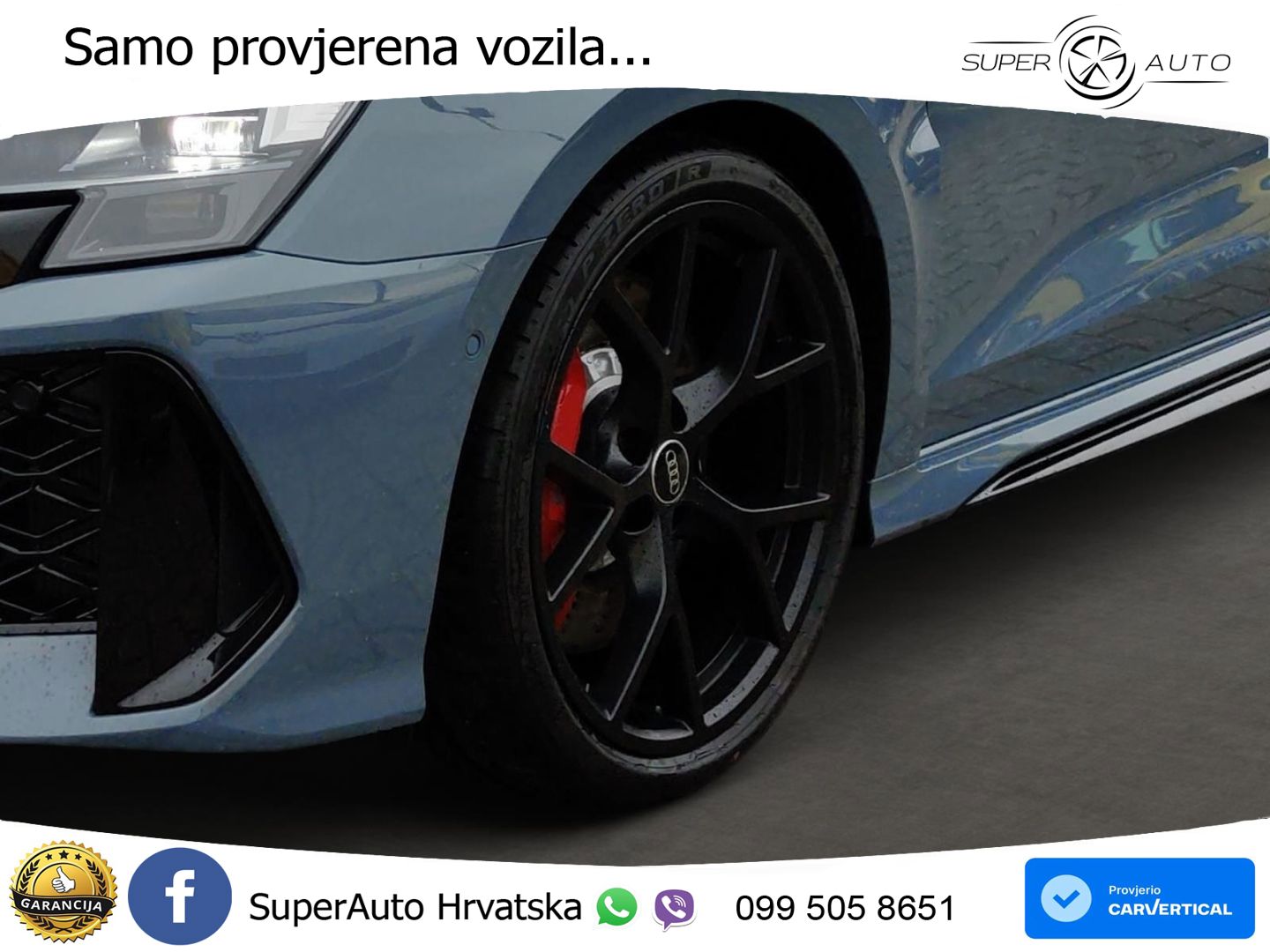 Audi RS3 Sedan 2.5 TFSI (400 KS) quattro S tronic LED+GR SJED+ACC