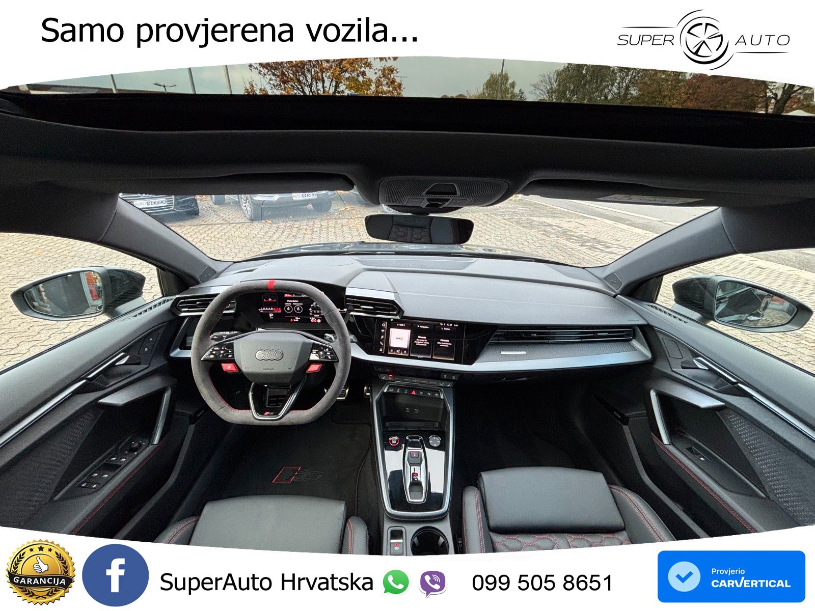Audi RS3 Sportback 2.5 TFSI (400 KS) quattro S tronic LED+GR SJED+ACC