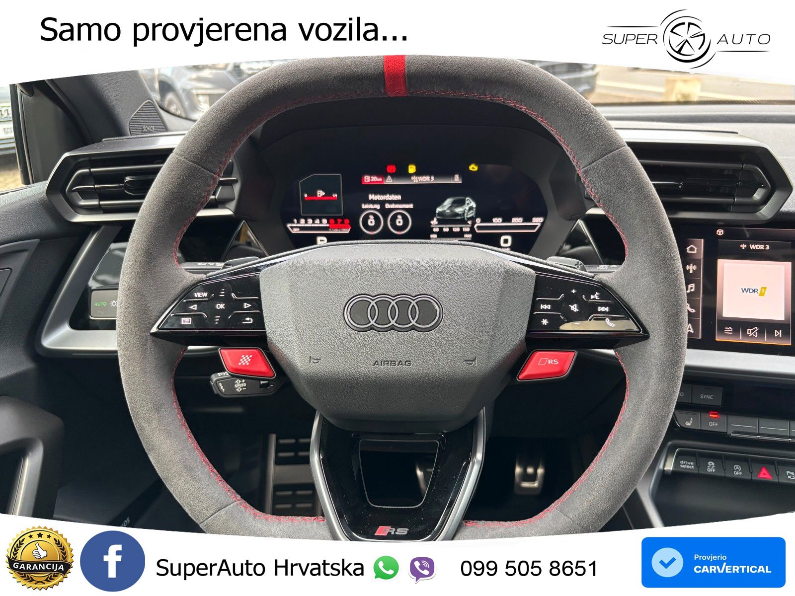 Audi RS3 Sportback 2.5 TFSI (400 KS) quattro S tronic LED+GR SJED+ACC