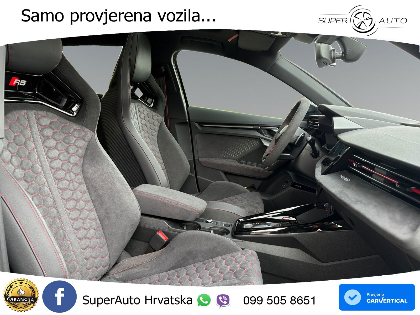 Audi RS3 Sportback 2.5 TFSI (400 KS) quattro S tronic LED+GR SJED+ACC