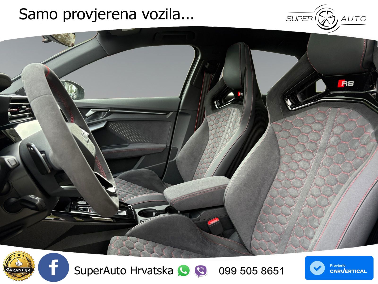 Audi RS3 Sportback 2.5 TFSI (400 KS) quattro S tronic LED+GR SJED+ACC