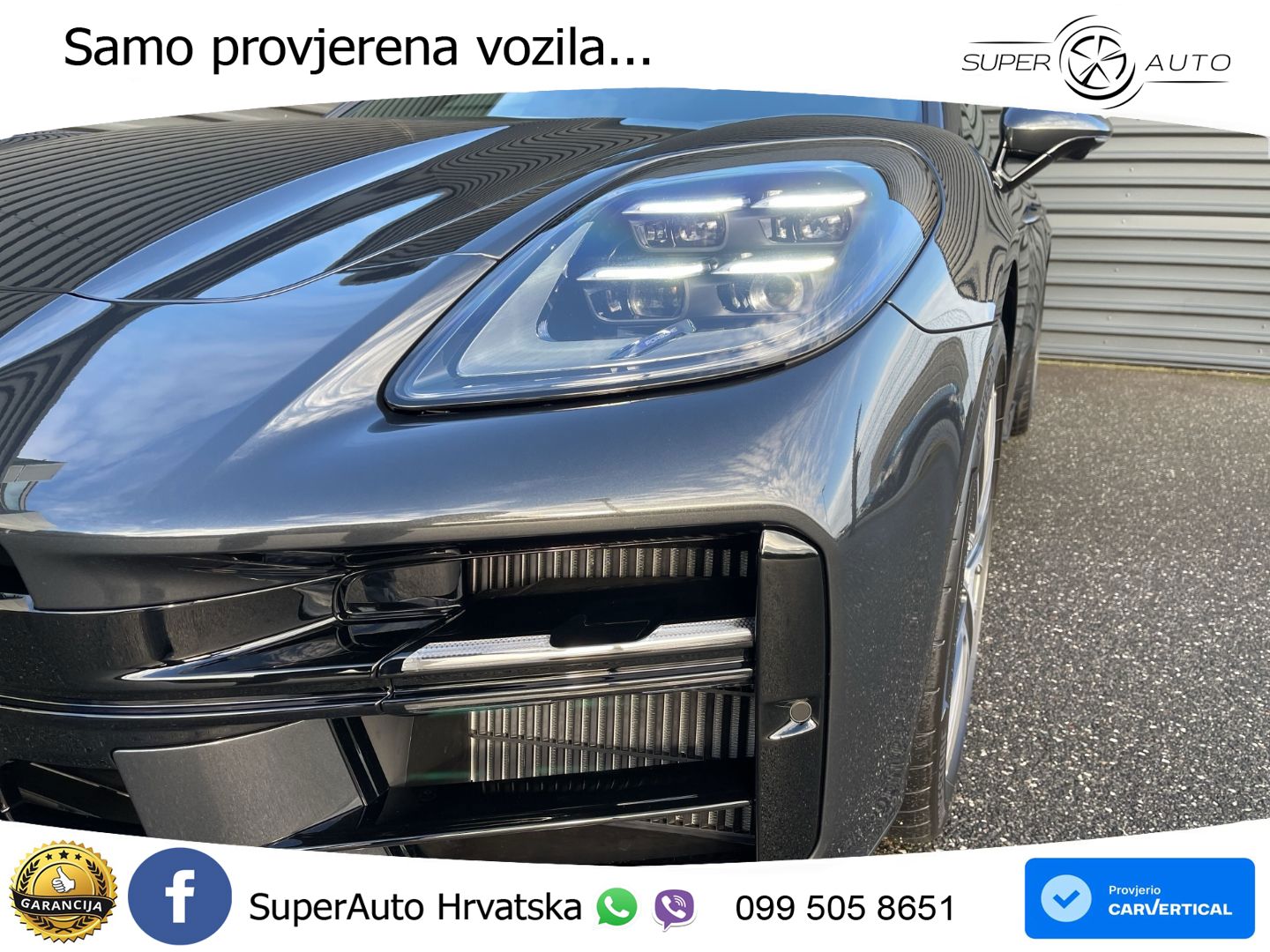 Porsche Panamera 4 2.9 V6 (470 KS) E-Hybrid PDK ZRAČNI+ACC+GR SJED+KAM+PANO