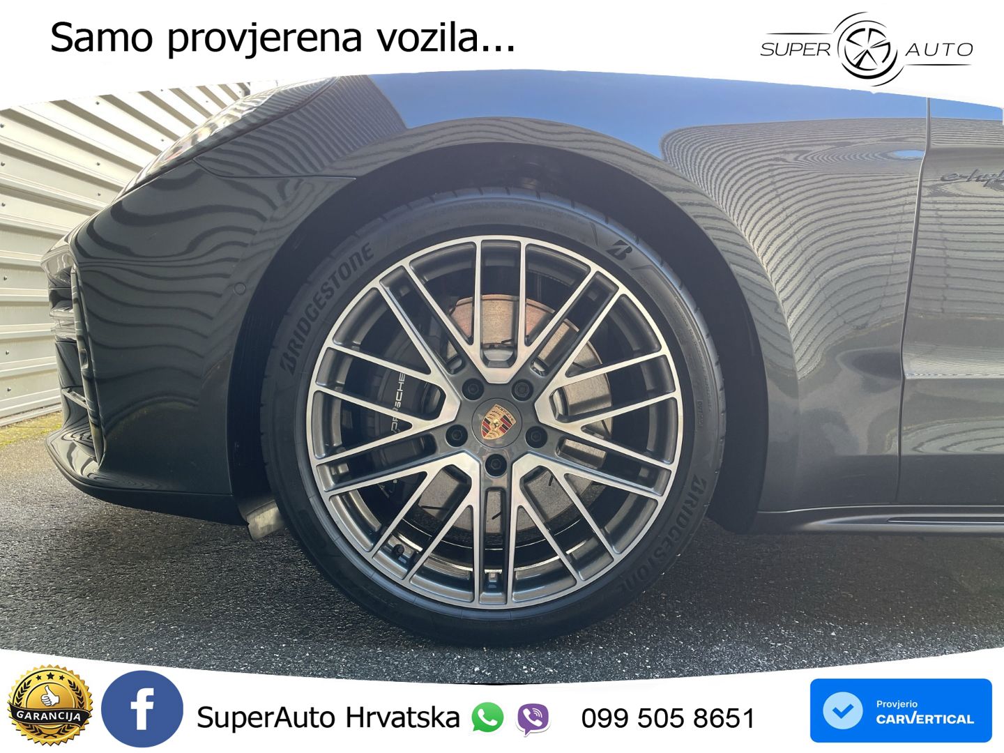 Porsche Panamera 4 2.9 V6 (470 KS) E-Hybrid PDK ZRAČNI+ACC+GR SJED+KAM+PANO