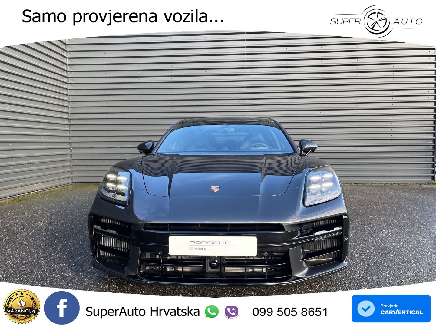 Porsche Panamera 4 2.9 V6 (470 KS) E-Hybrid PDK ZRAČNI+ACC+GR SJED+KAM+PANO