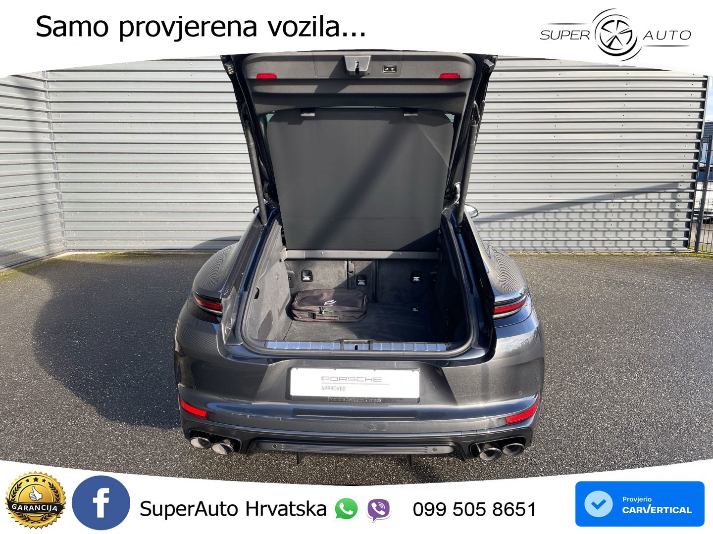 Porsche Panamera 4 2.9 V6 (470 KS) E-Hybrid PDK ZRAČNI+ACC+GR SJED+KAM+PANO