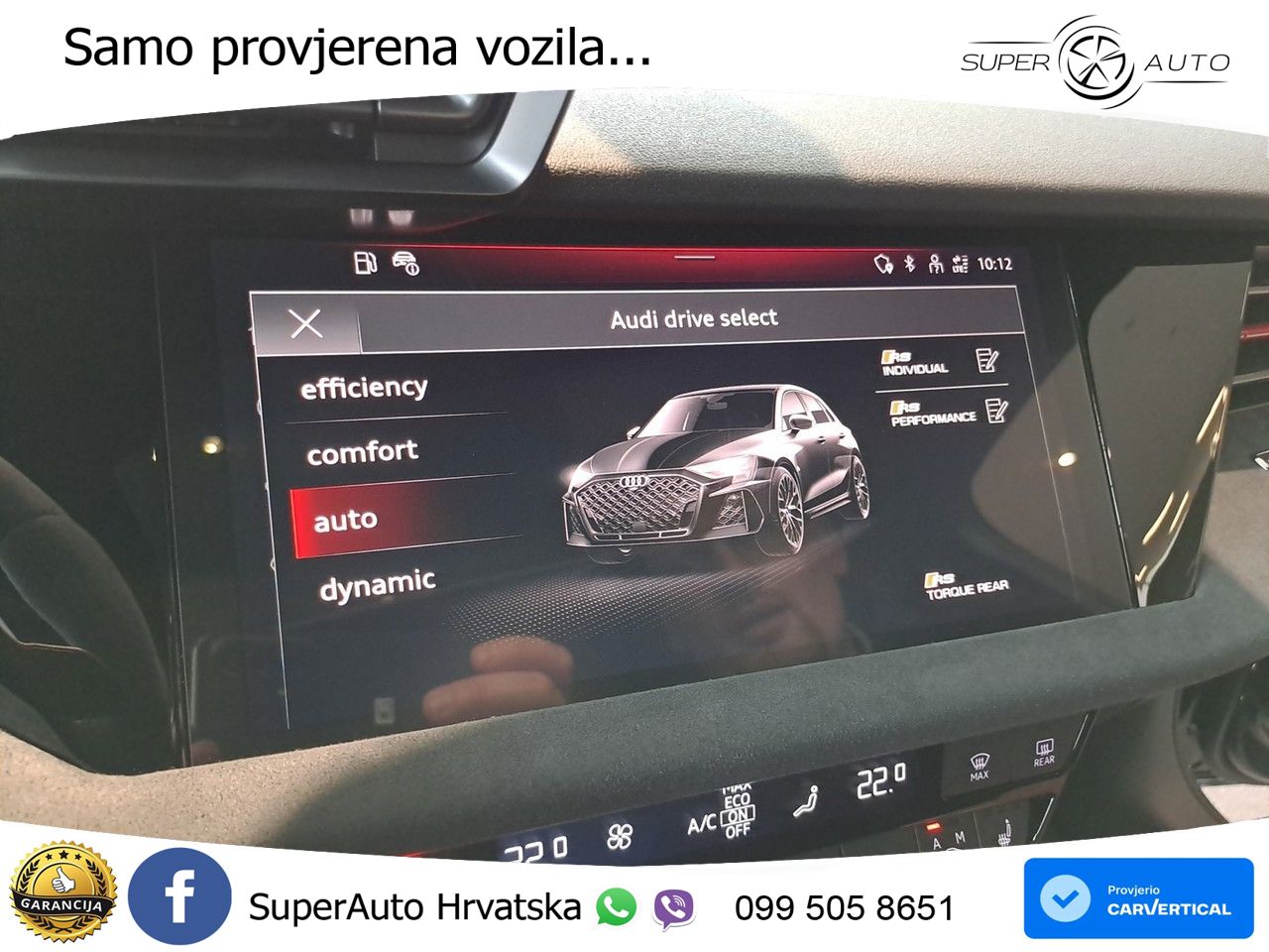 Audi RS3 Sedan 2.5 TFSI (400 KS) quattro S tronic LED+GR SJED+ACC