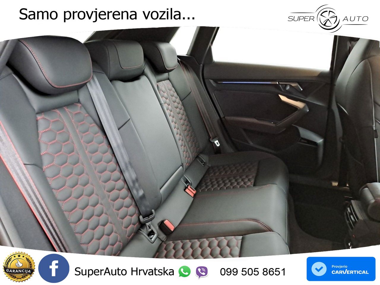Audi RS3 Sedan 2.5 TFSI (400 KS) quattro S tronic LED+GR SJED+ACC