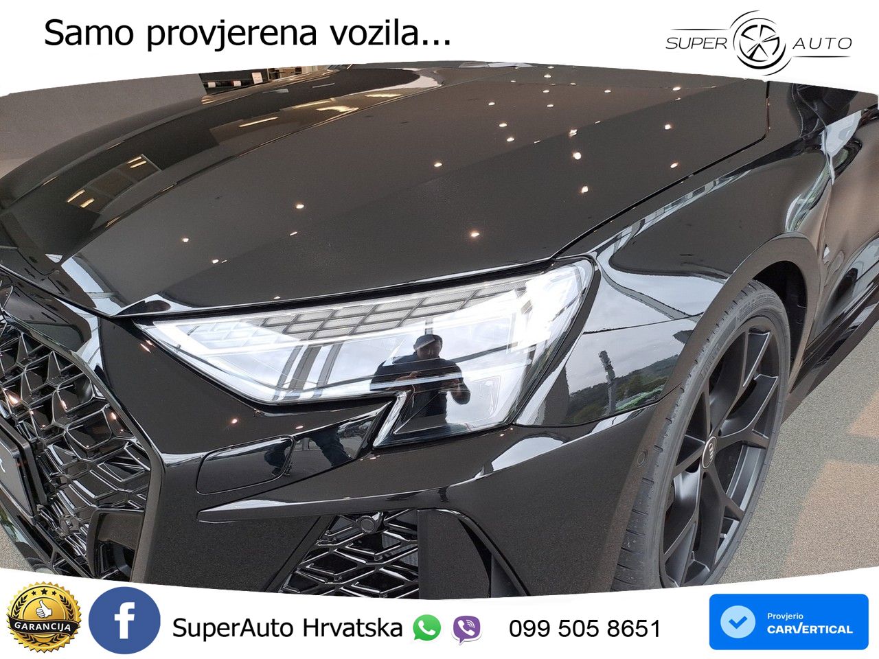 Audi RS3 Sedan 2.5 TFSI (400 KS) quattro S tronic LED+GR SJED+ACC
