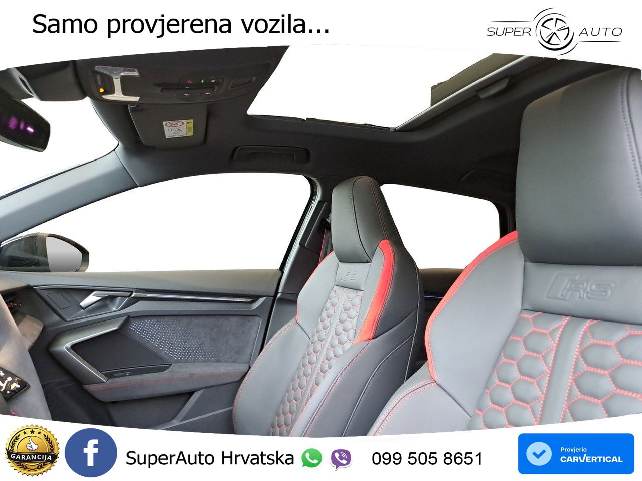 Audi RS3 Sedan 2.5 TFSI (400 KS) quattro S tronic LED+GR SJED+ACC