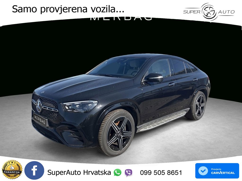 Mercedes GLE Coupe 300d (269 ks) EQ Boost 4MATIC 9G-TRONIC LED+GR SJED+ACC