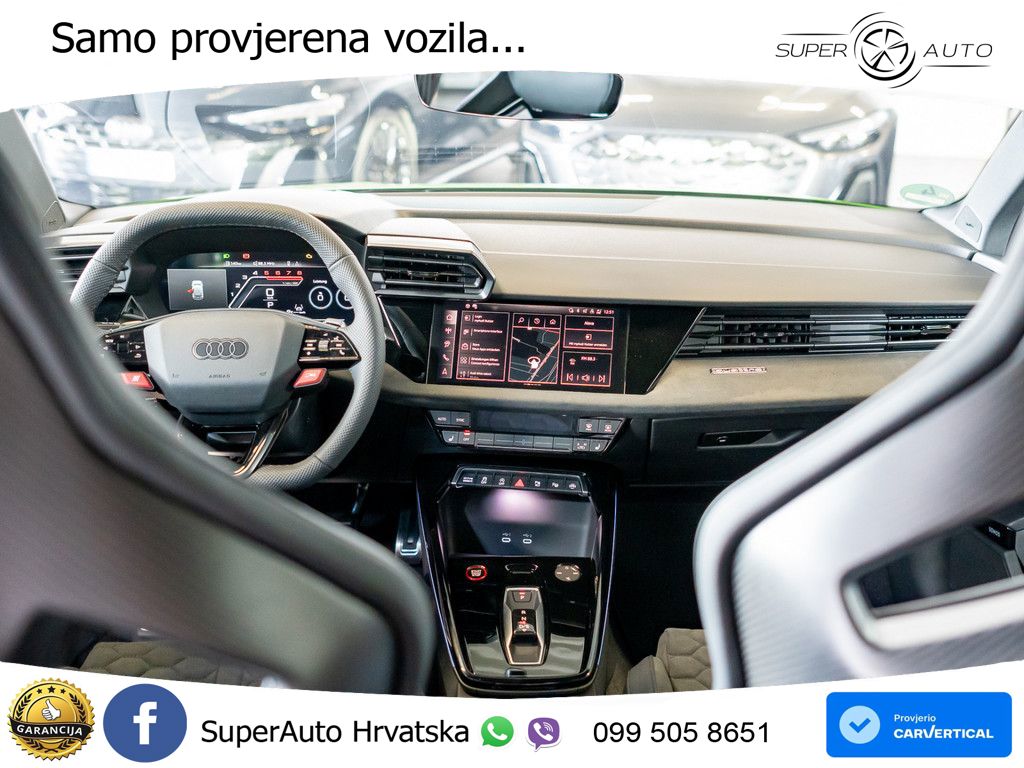 Audi RS3 Sedan 2.5 TFSI (400 KS) quattro S tronic LED+GR SJED+ACC