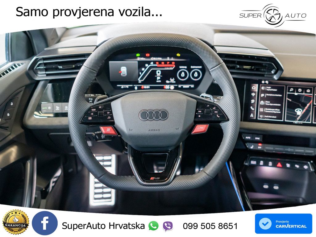 Audi RS3 Sedan 2.5 TFSI (400 KS) quattro S tronic LED+GR SJED+ACC