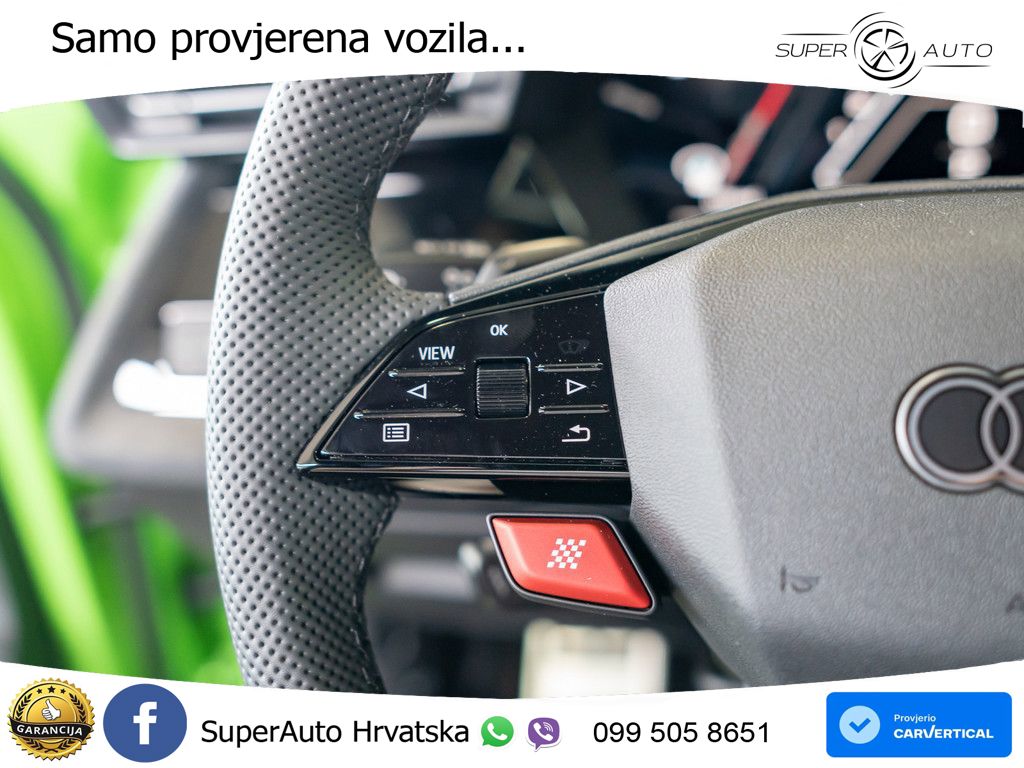 Audi RS3 Sedan 2.5 TFSI (400 KS) quattro S tronic LED+GR SJED+ACC