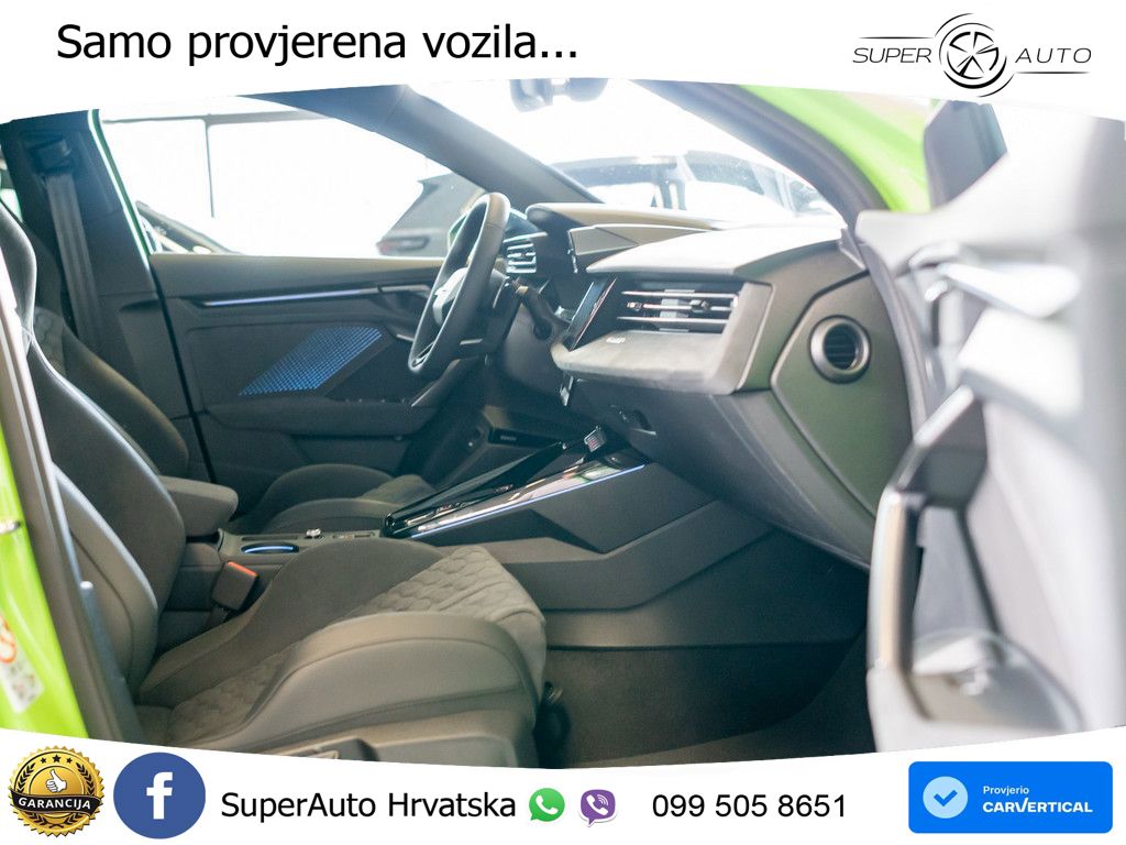 Audi RS3 Sedan 2.5 TFSI (400 KS) quattro S tronic LED+GR SJED+ACC