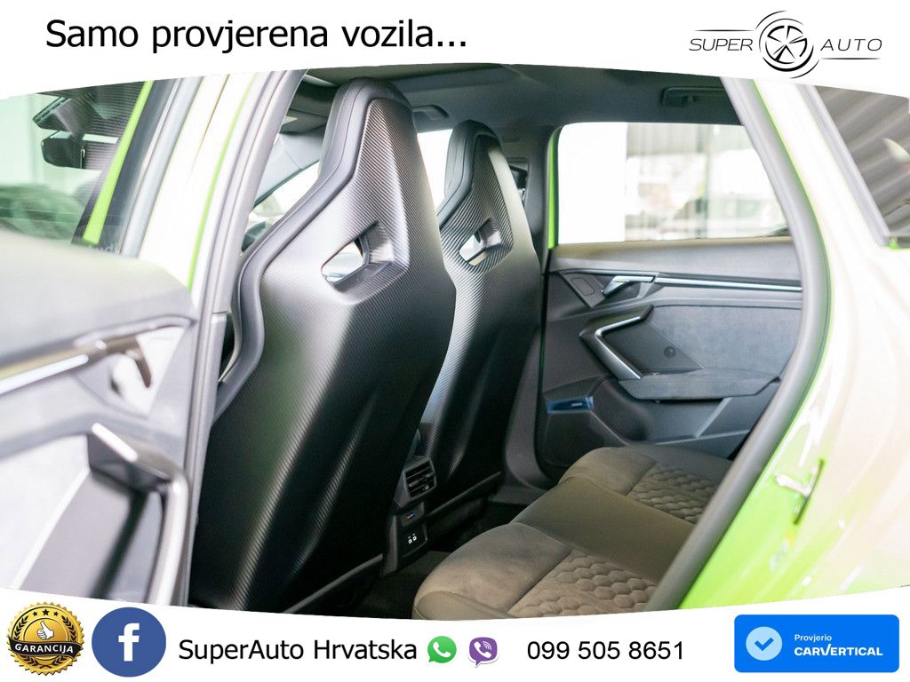 Audi RS3 Sedan 2.5 TFSI (400 KS) quattro S tronic LED+GR SJED+ACC