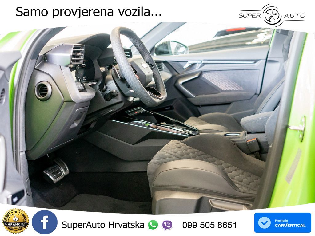 Audi RS3 Sedan 2.5 TFSI (400 KS) quattro S tronic LED+GR SJED+ACC