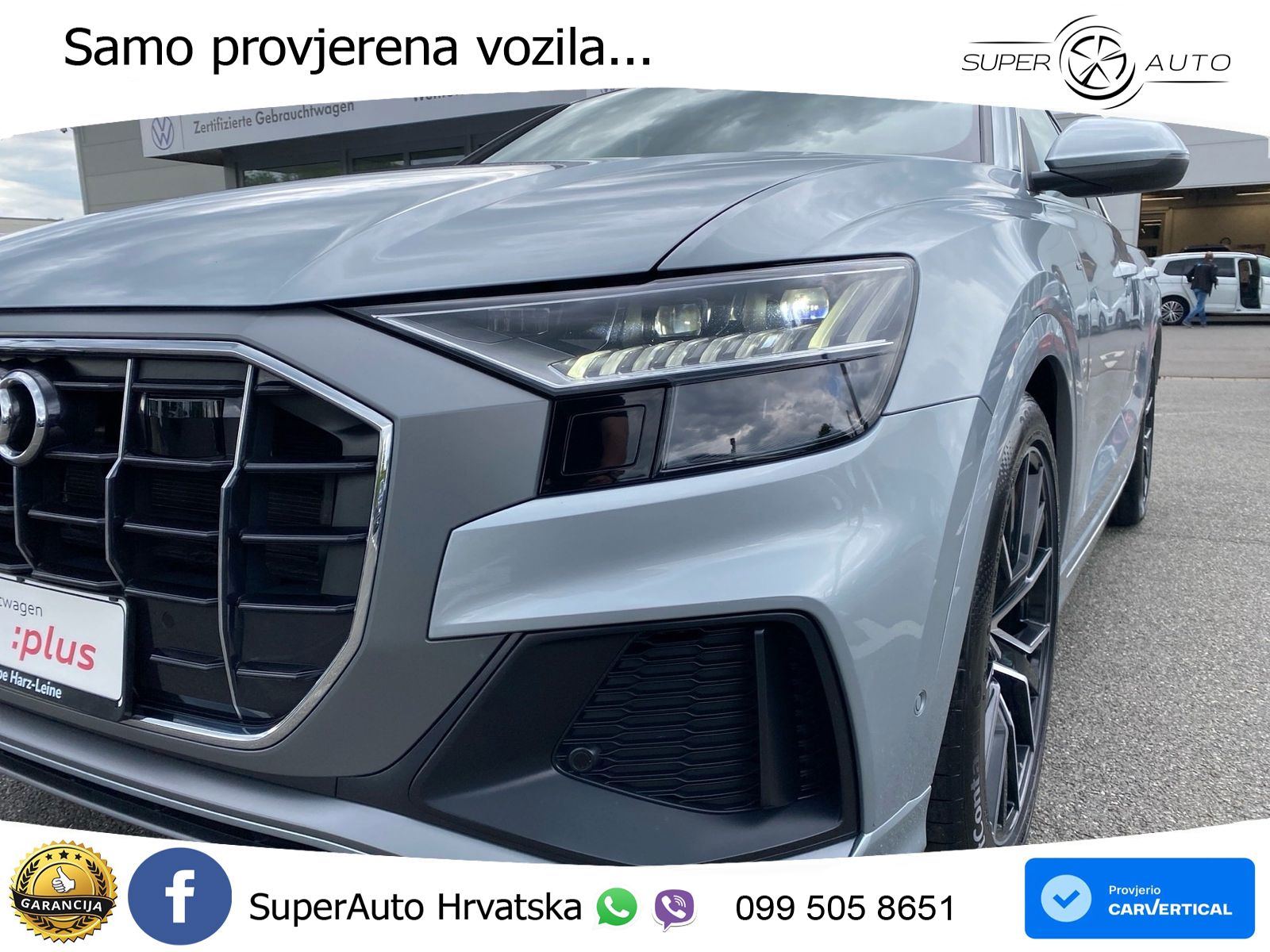Audi Q8 50 TDI V6 (286 KS) quattro Tiptronic