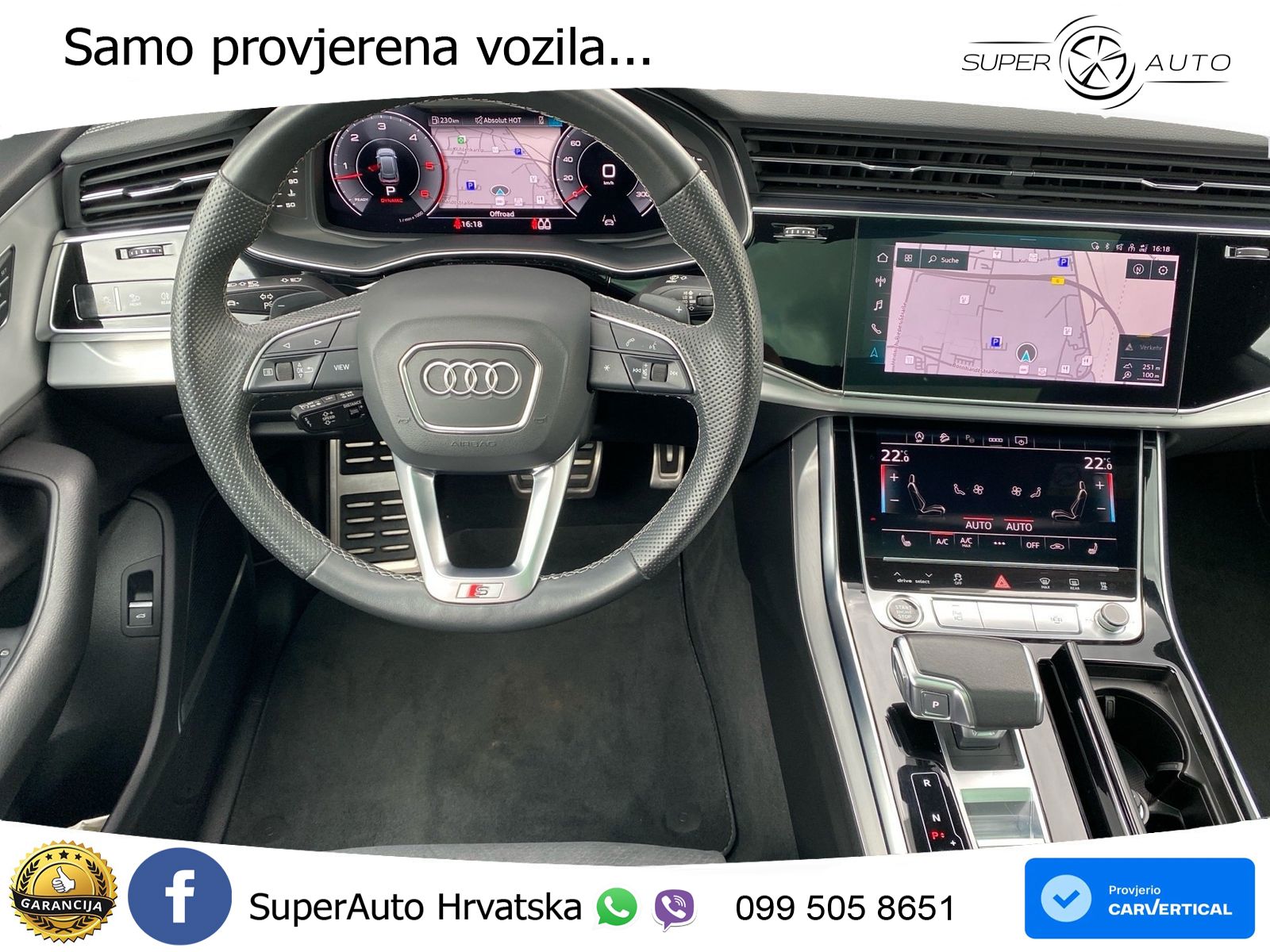 Audi Q8 50 TDI V6 (286 KS) quattro Tiptronic