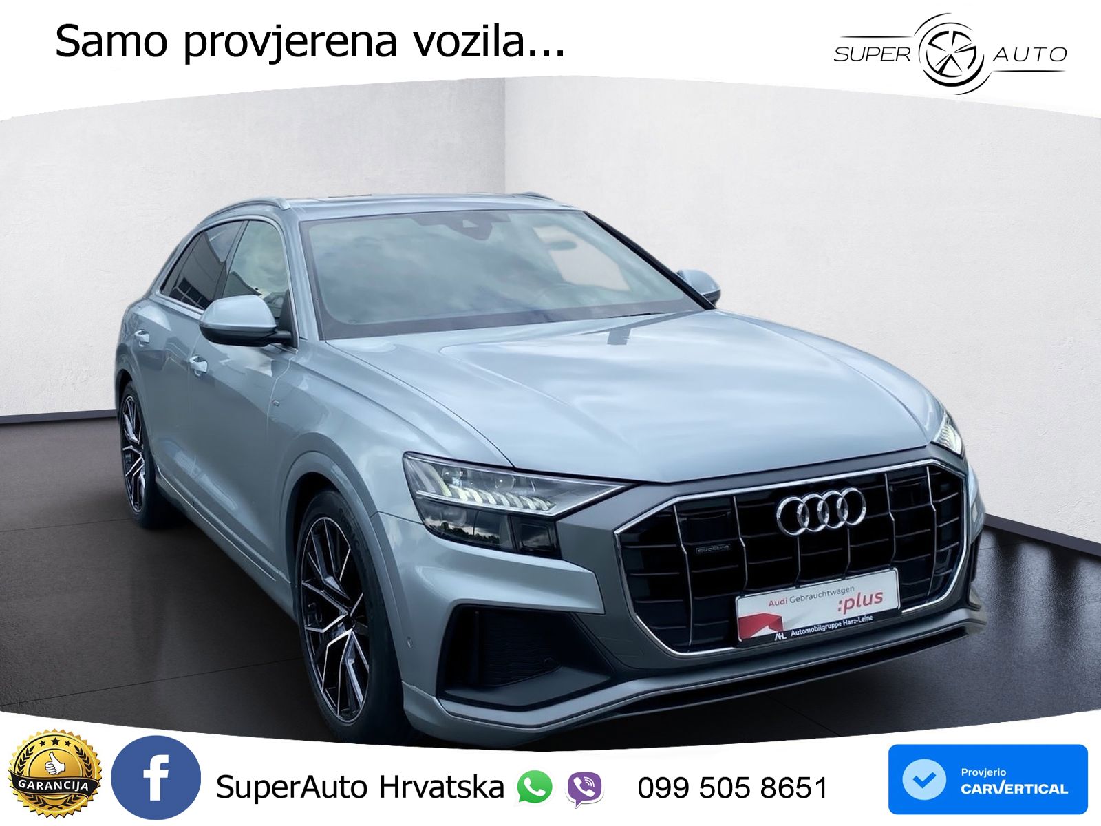 Audi Q8 50 TDI V6 (286 KS) quattro Tiptronic