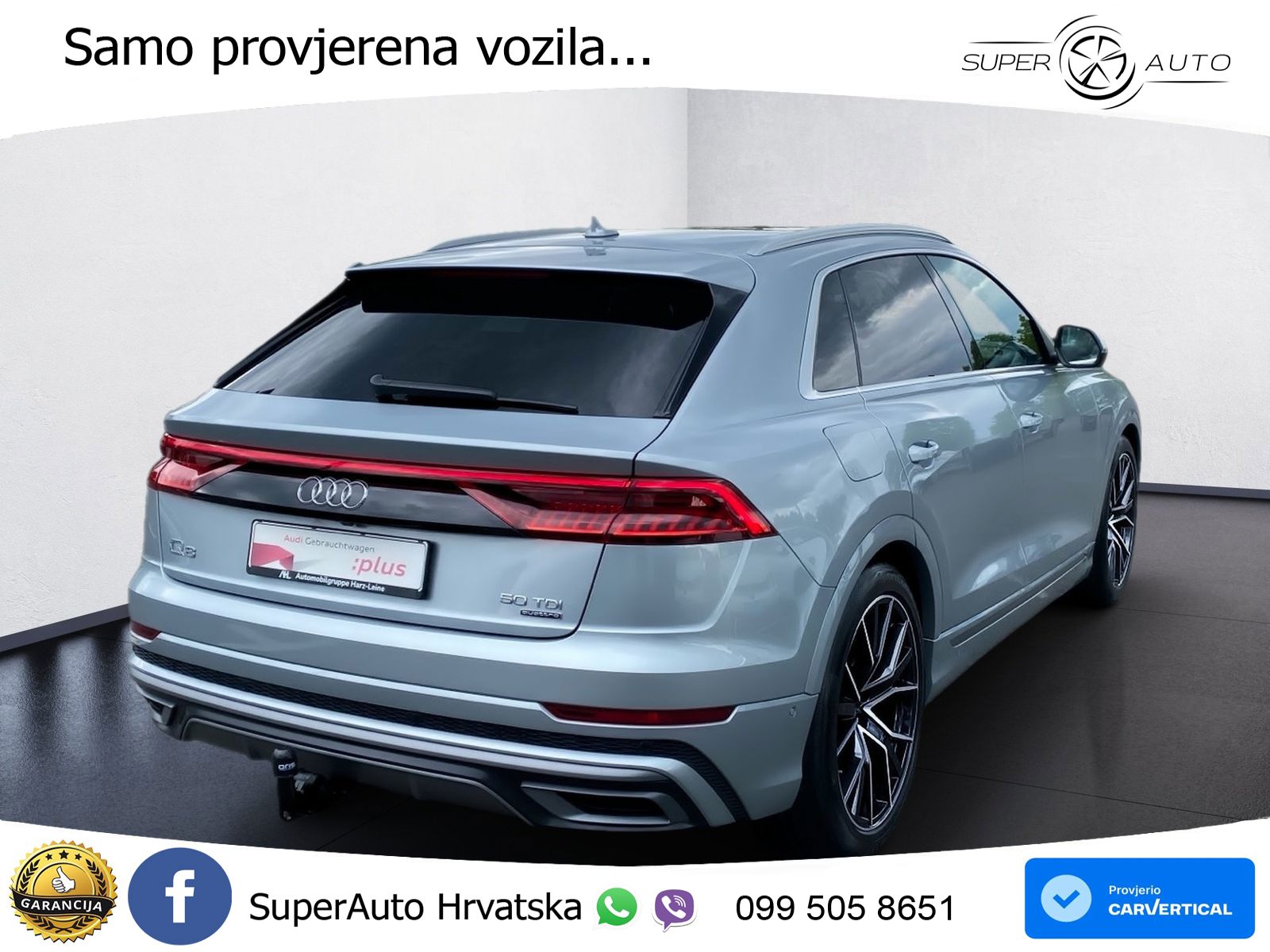 Audi Q8 50 TDI V6 (286 KS) quattro Tiptronic