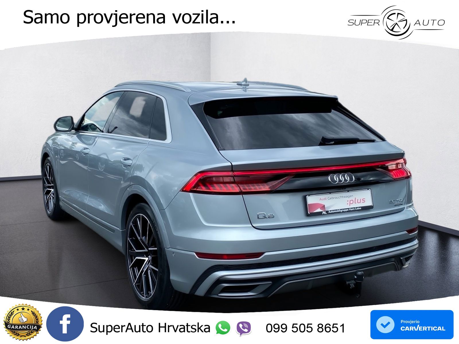 Audi Q8 50 TDI V6 (286 KS) quattro Tiptronic