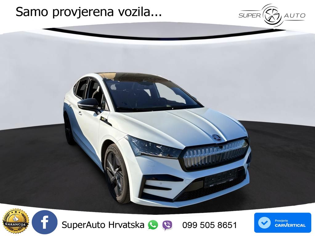 Škoda Enyaq Coupe iV RS 82 kWh (299 KS) AWD Lounge LED+GR SJED+ACC