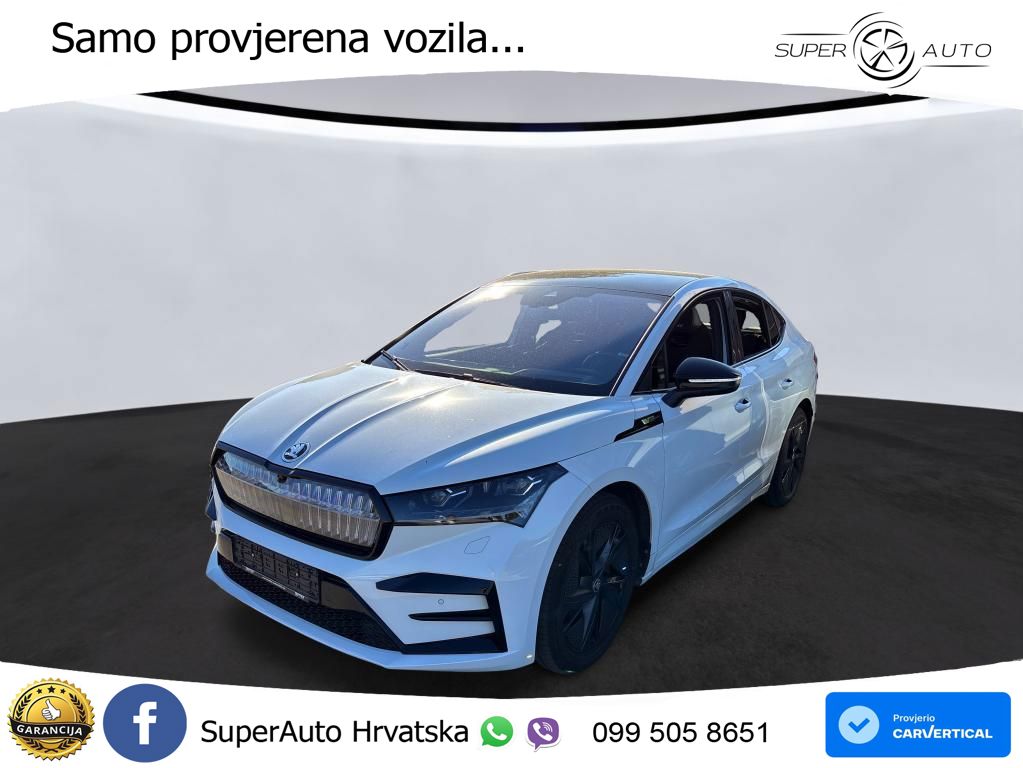 Škoda Enyaq Coupe iV RS 82 kWh (299 KS) AWD Lounge LED+GR SJED+ACC