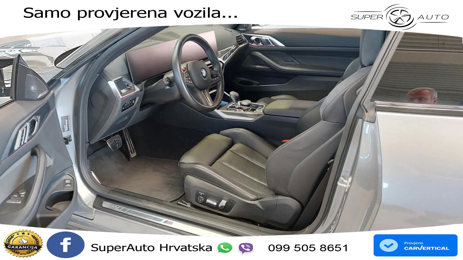 BMW M4 Competition 3.0 (510 KS) xDrive Steptronic LED+GR SJED+ACC