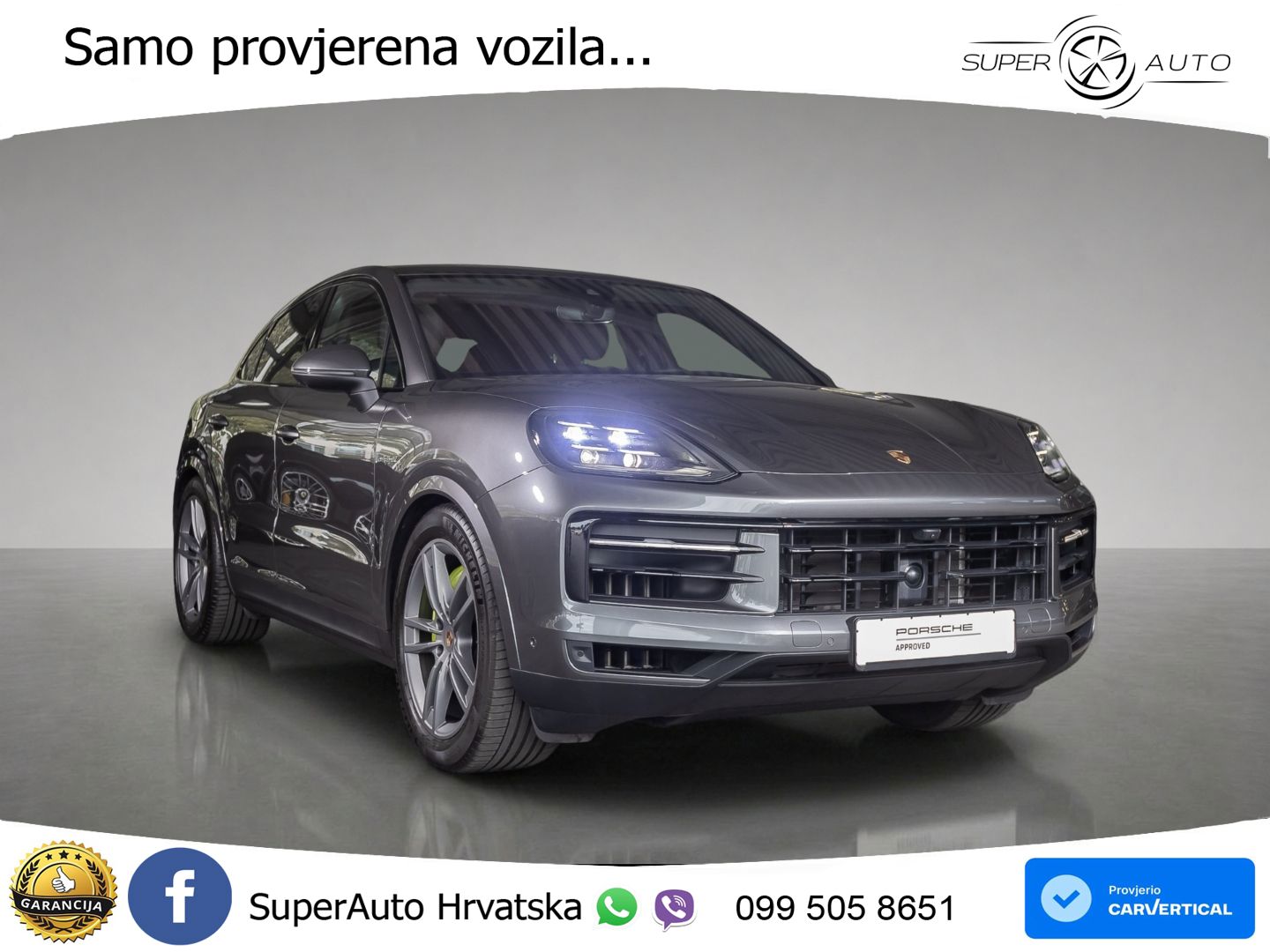 Porsche Cayenne Coupe S 3.0 V6 (519 KS) E-Hybrid Tiptronic S