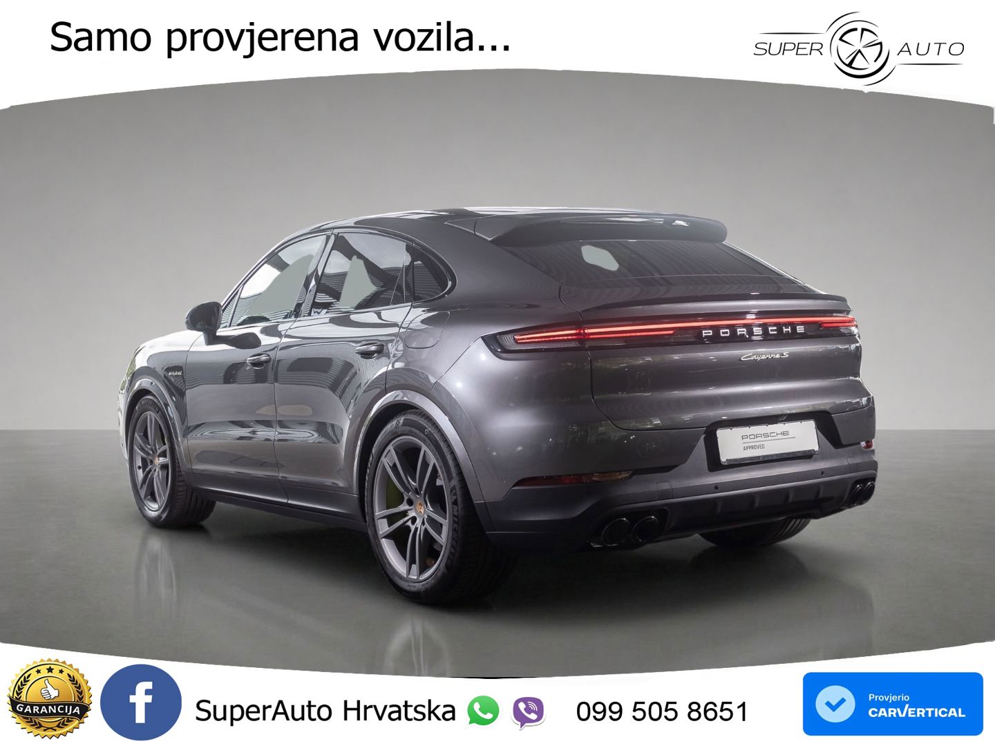 Porsche Cayenne Coupe S 3.0 V6 (519 KS) E-Hybrid Tiptronic S