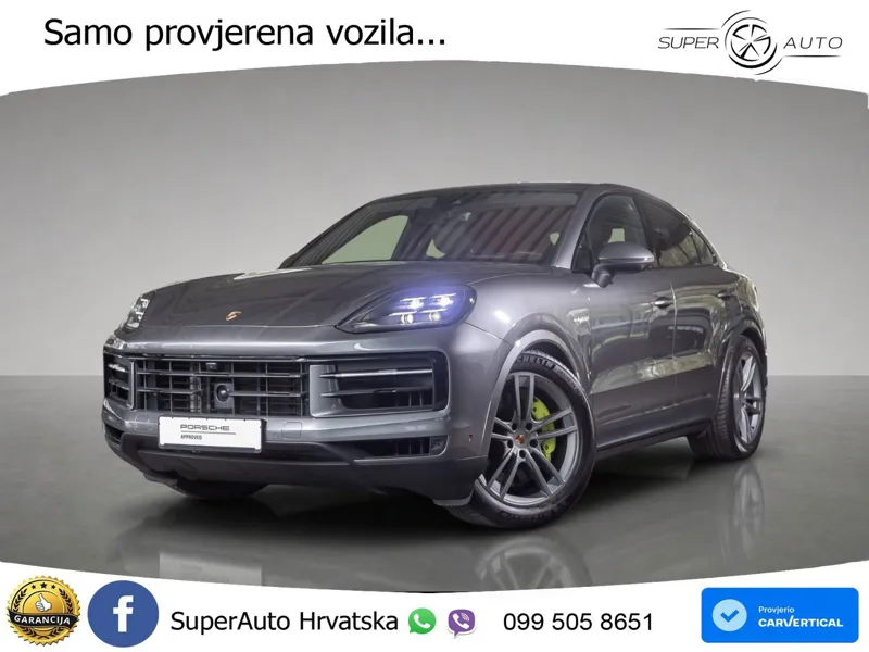 Porsche Cayenne Coupe S 3.0 V6 (519 KS) E-Hybrid Tiptronic S LED+GR SJED+ACC