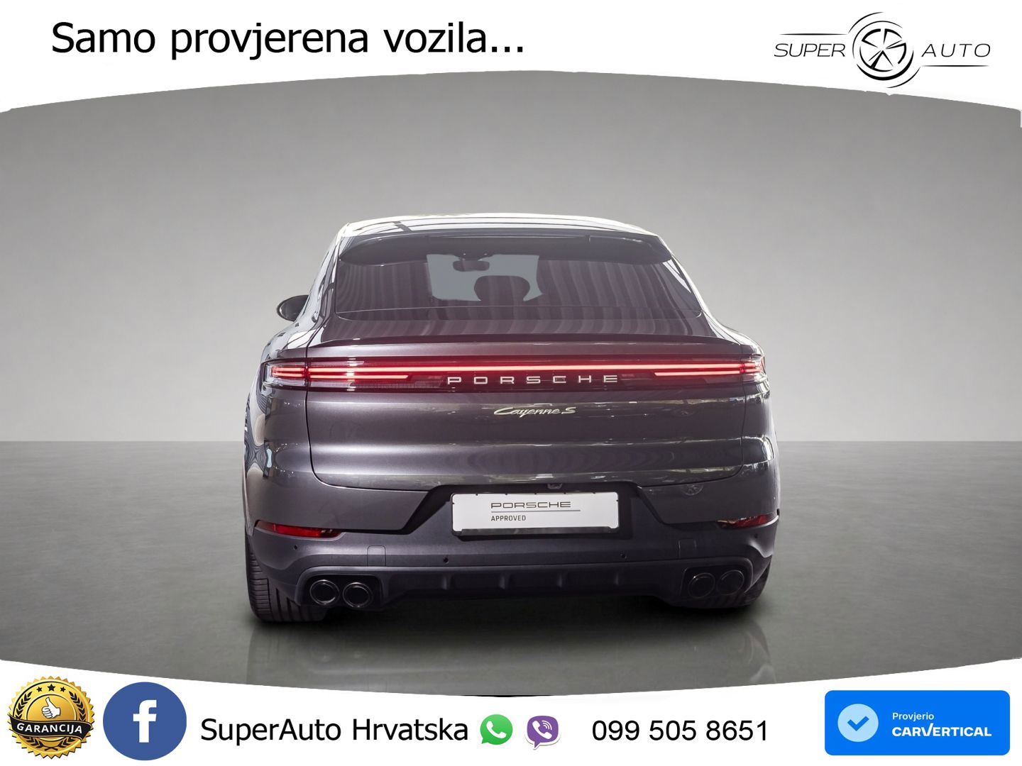 Porsche Cayenne Coupe S 3.0 V6 (519 KS) E-Hybrid Tiptronic S