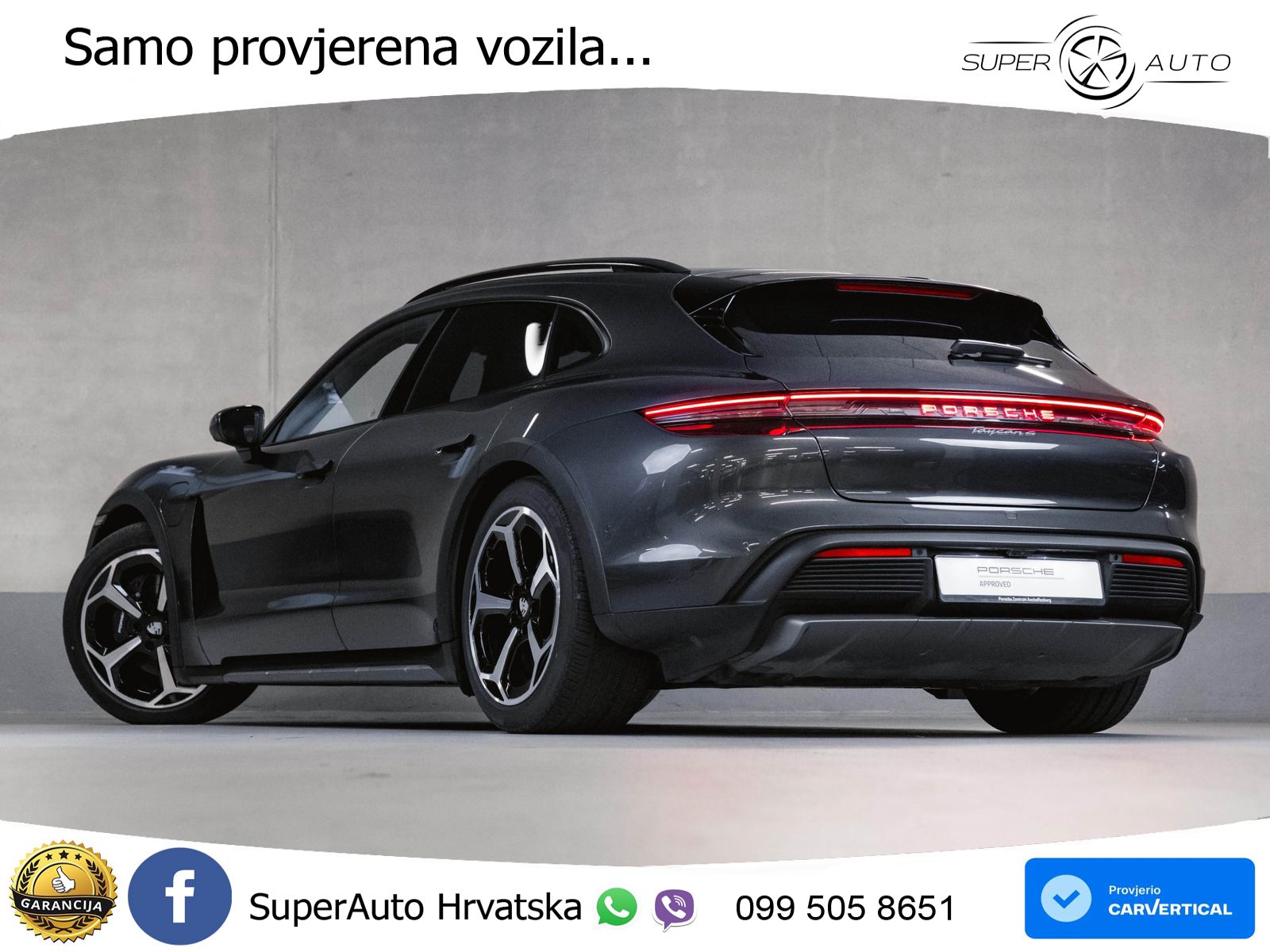 Porsche Taycan Cross Turismo 4 105 kWh (435 KS)