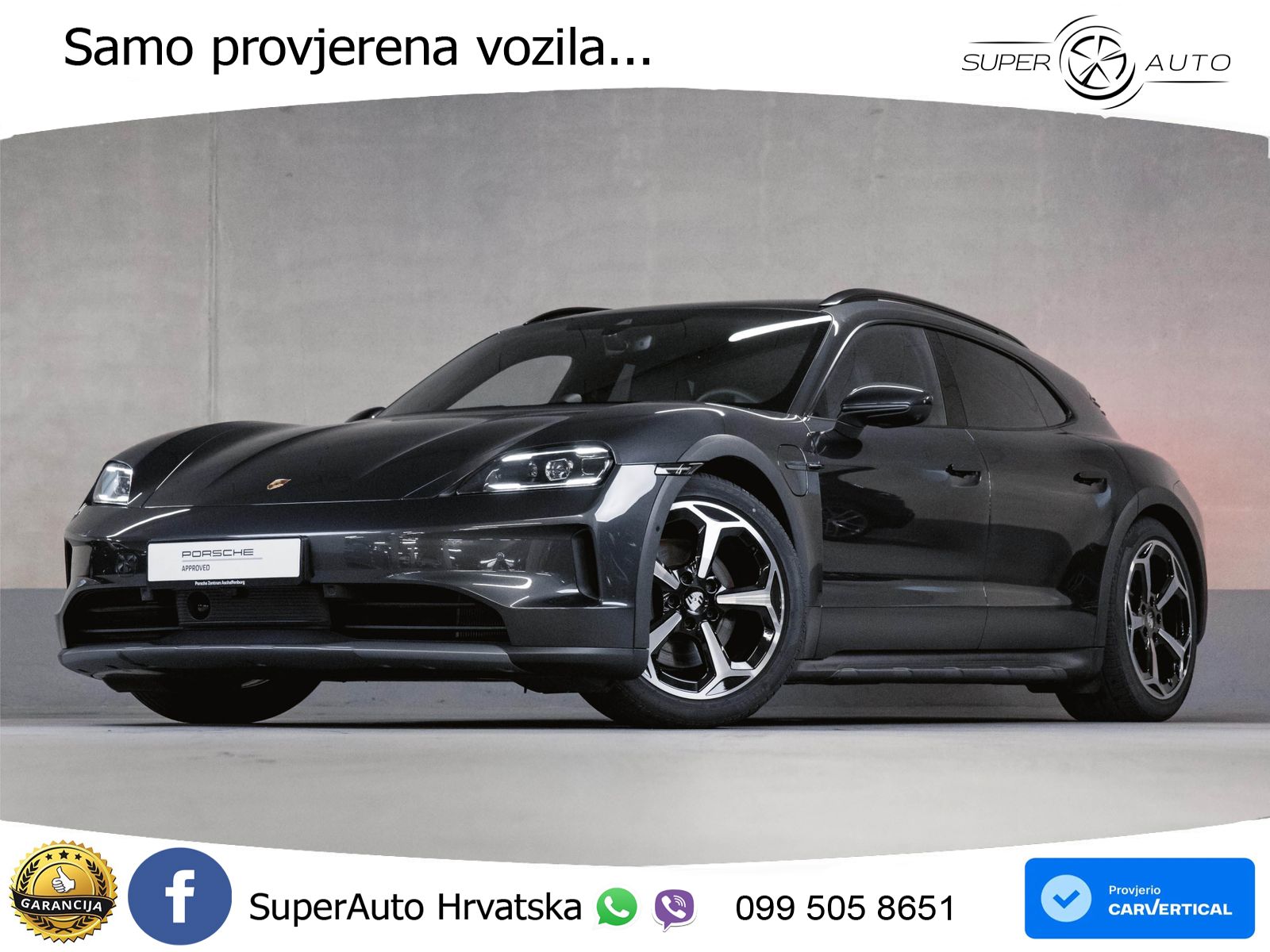 Porsche Taycan Cross Turismo 4 105 kWh (435 KS)