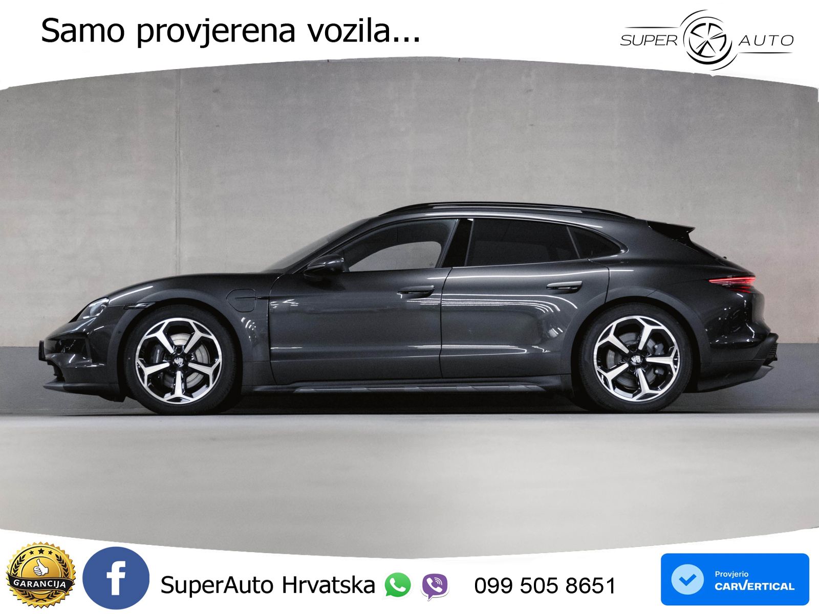 Porsche Taycan Cross Turismo 4 105 kWh (435 KS)