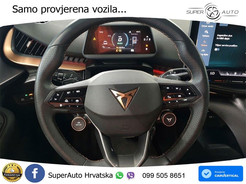 Cupra Tavascan 82 kWh (286 KS) LED+GR SJED+ACC