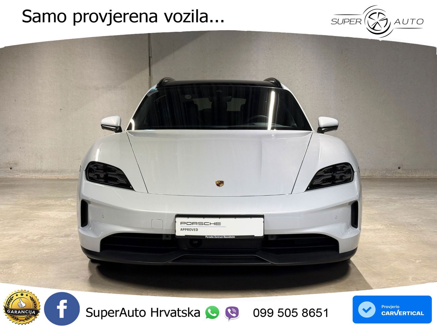 Porsche Taycan Sport Turismo GTS Performance Plus 93.4 kWh (598 KS)