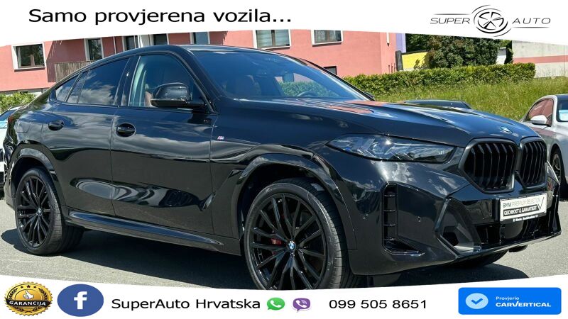 BMW X6 30d (298 KS) xDrive Steptronic M Sport LED+GR SJED+ACC
