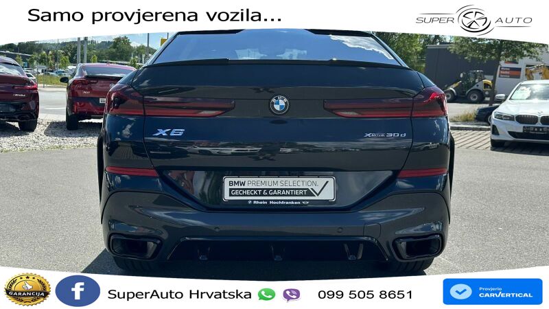 BMW X6 30d (298 KS) xDrive Steptronic M Sport LED+GR SJED+ACC