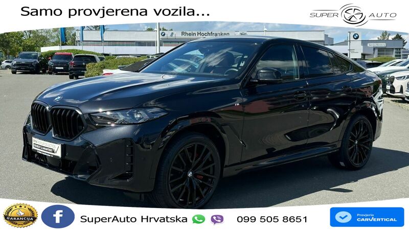 BMW X6 30d (298 KS) xDrive Steptronic M Sport LED+GR SJED+ACC