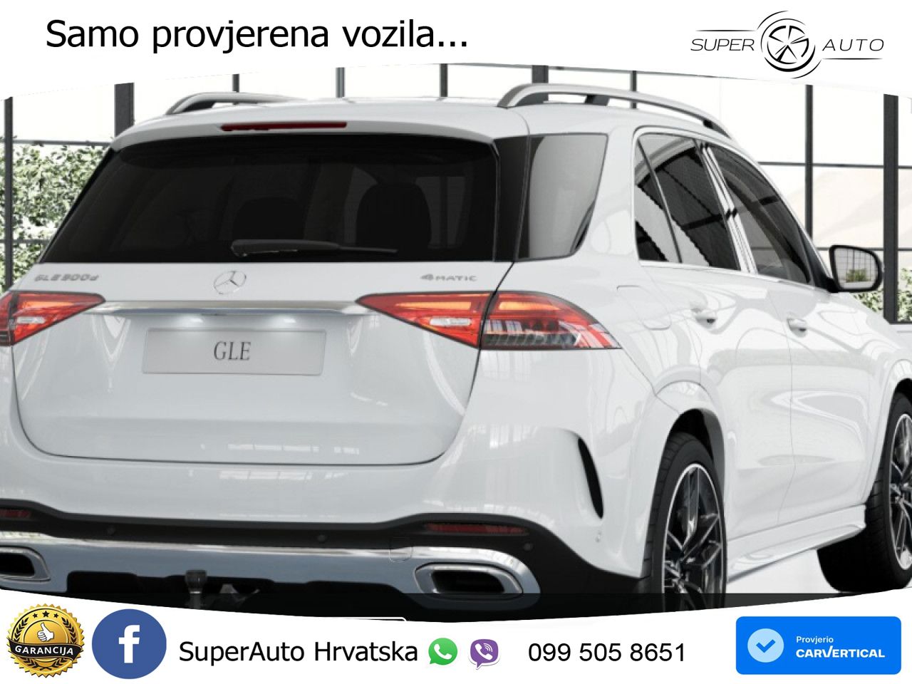 Mercedes GLE 300d (269 KS) EQ Boost 4MATIC 9G-TRONIC AMG LED+GR SJED+ACC