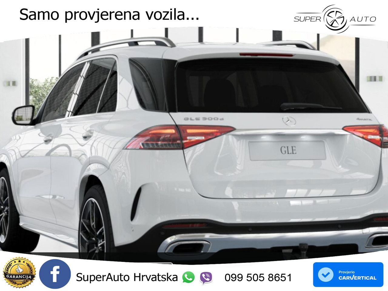 Mercedes GLE 300d (269 KS) EQ Boost 4MATIC 9G-TRONIC AMG LED+GR SJED+ACC