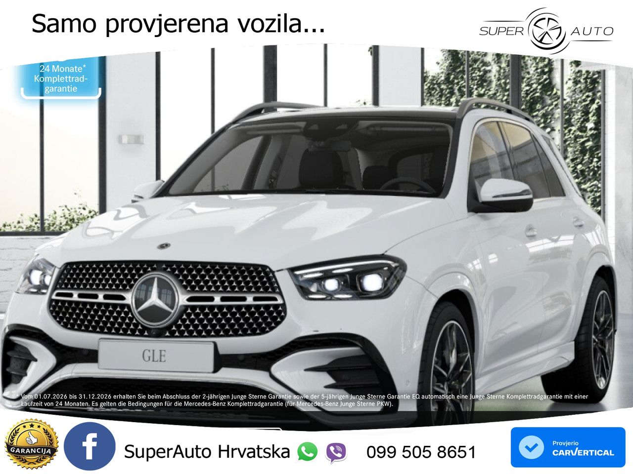 Mercedes GLE 300d (269 KS) EQ Boost 4MATIC 9G-TRONIC AMG LED+GR SJED+ACC