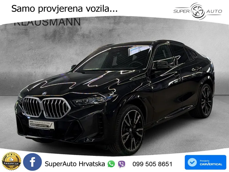 BMW X6 30d (298 KS) xDrive Steptronic M Sport LED+GR SJED+ACC