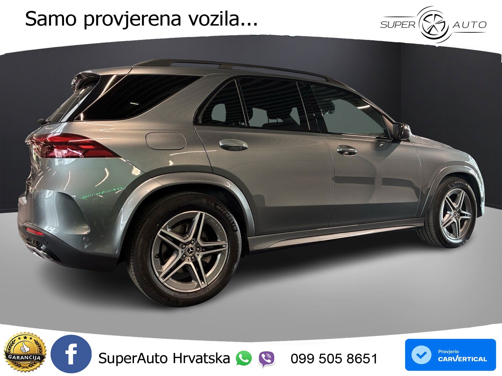 Mercedes GLE 450d (367 KS) EQ Boost 4MATIC 9G-TRONIC AMG LED+GR SJED+ACC