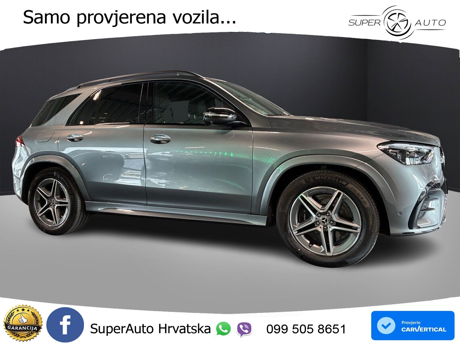 Mercedes GLE 450d (367 KS) EQ Boost 4MATIC 9G-TRONIC AMG LED+GR SJED+ACC
